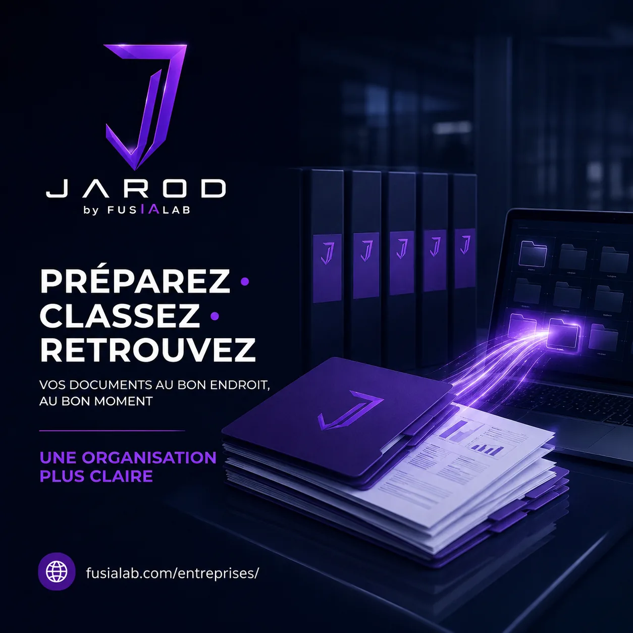 Préparer, classer et retrouver les informations avec JAROD