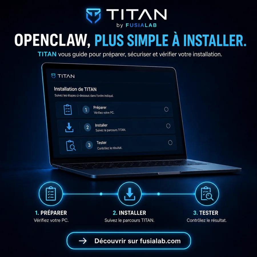 TITAN simplifie l’installation automatique d’OpenClaw